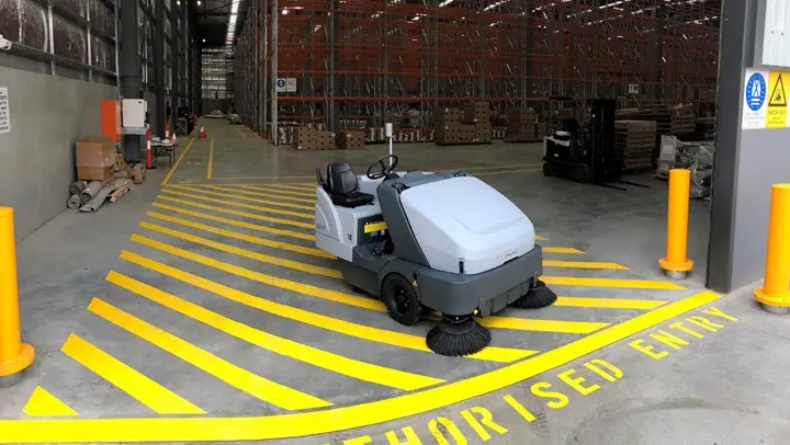ride on scrubber